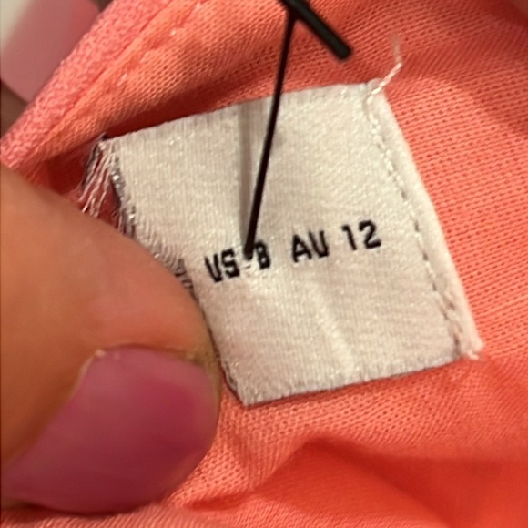 Petal & Pup Color Block One Shoulder midi dress nwot - Picture 8 of 8